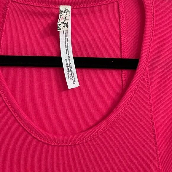 Intimately Free People Byron Ribbed Flutter Sleeves Bodysuit in the Size Small - Picture 14 of 16